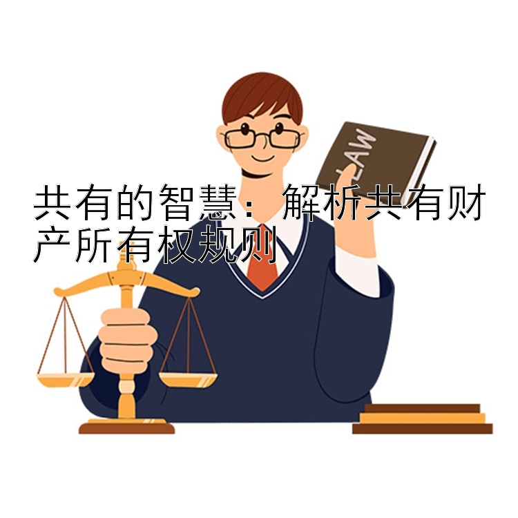 共有的智慧：解析共有财产所有权规则