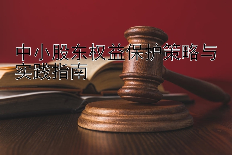 中小股东权益保护策略与实践指南