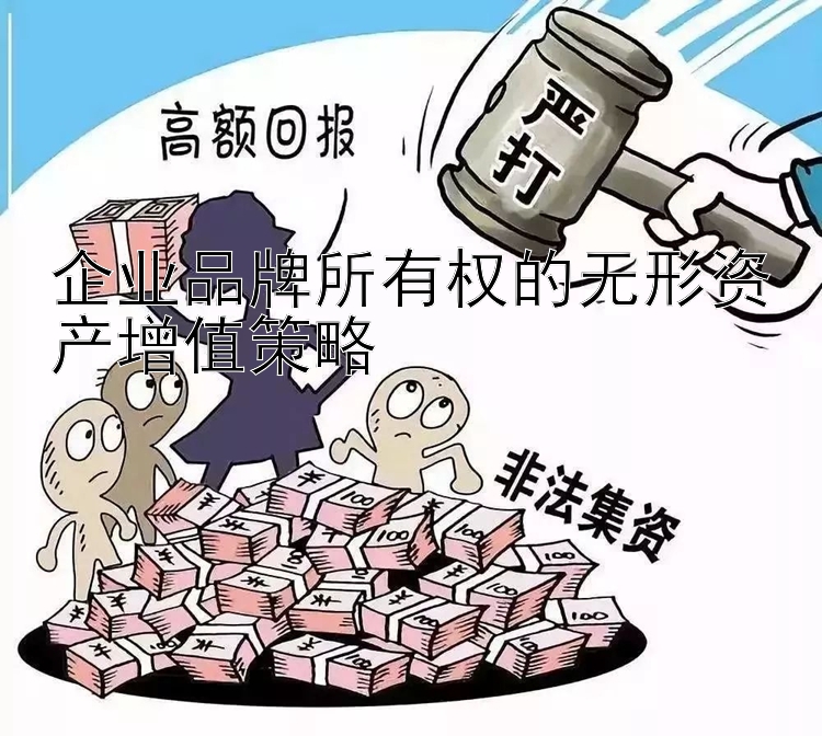 企业品牌所有权的无形资产增值策略