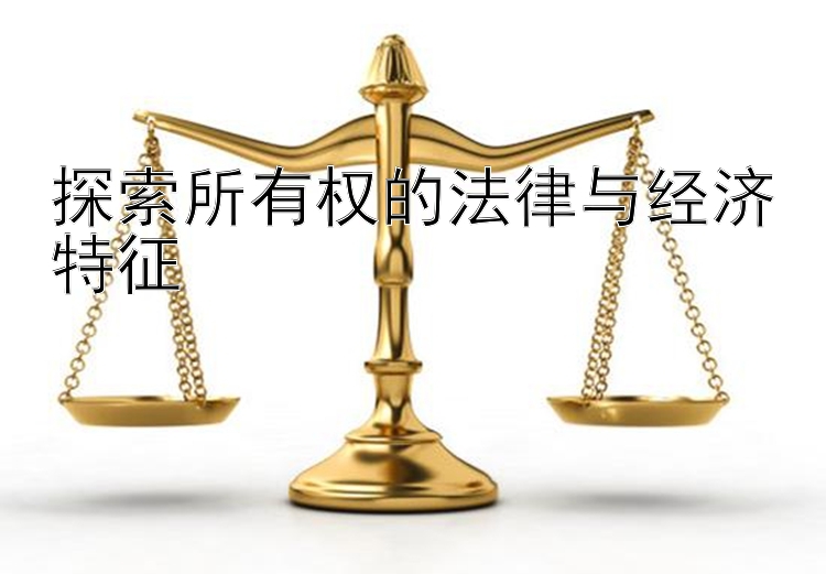 探索所有权的法律与经济特征