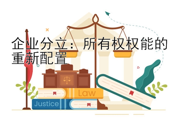 企业分立：所有权权能的重新配置