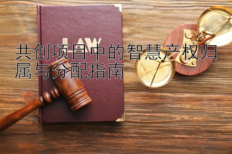 共创项目中的智慧产权归属与分配指南