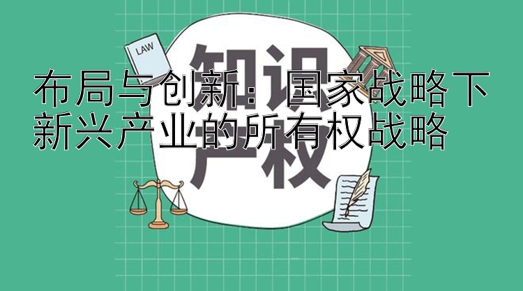 布局与创新：国家战略下新兴产业的所有权战略