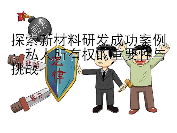 探索新材料研发成功案例：私人所有权的重要性与挑战