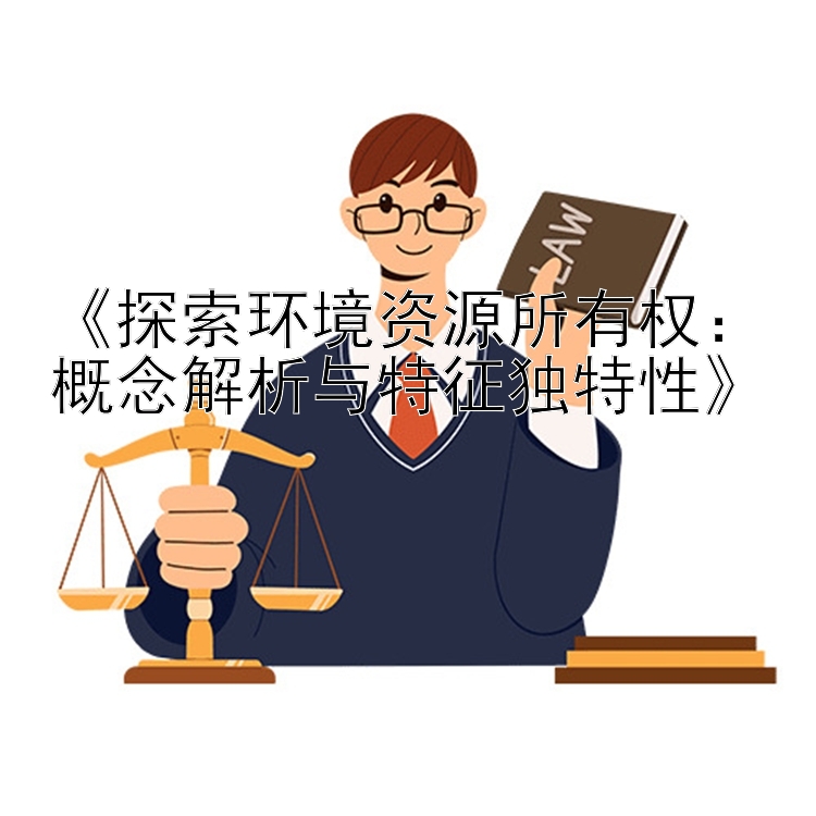 《探索环境资源所有权：概念解析与特征独特性》