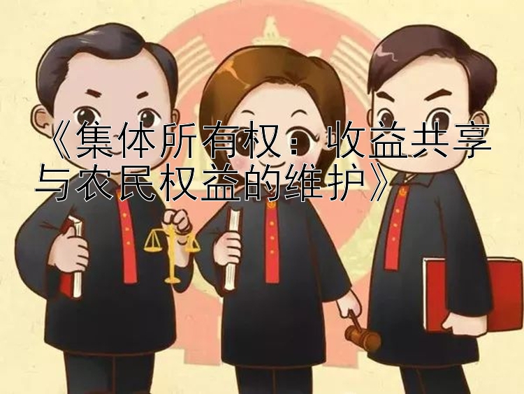 《集体所有权：收益共享与农民权益的维护》