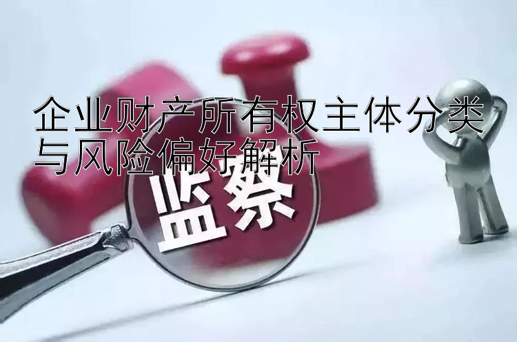 企业财产所有权主体分类与风险偏好解析