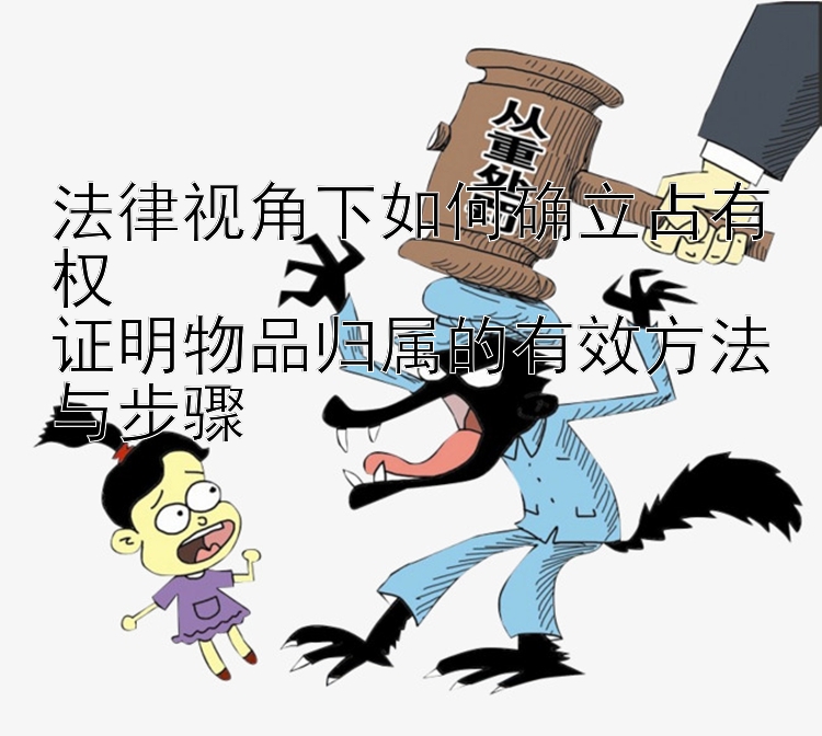 法律视角下如何确立占有权  
证明物品归属的有效方法与步骤