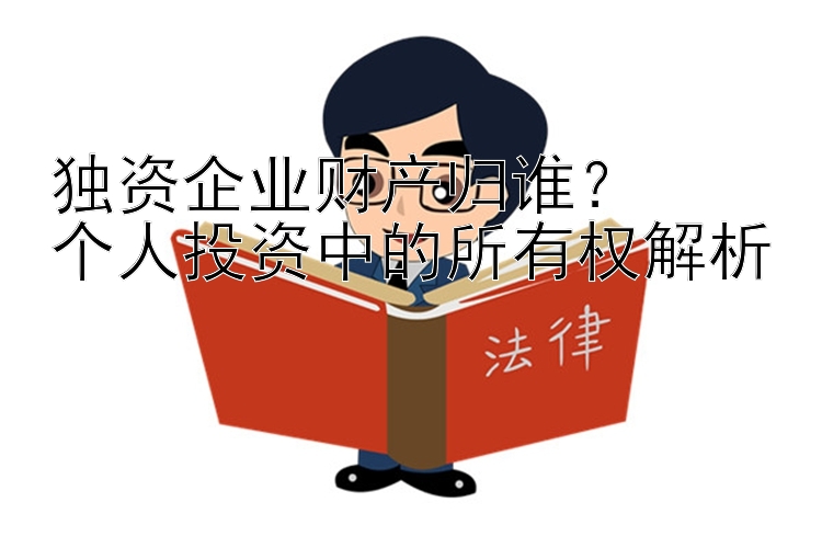 独资企业财产归谁？  
个人投资中的所有权解析