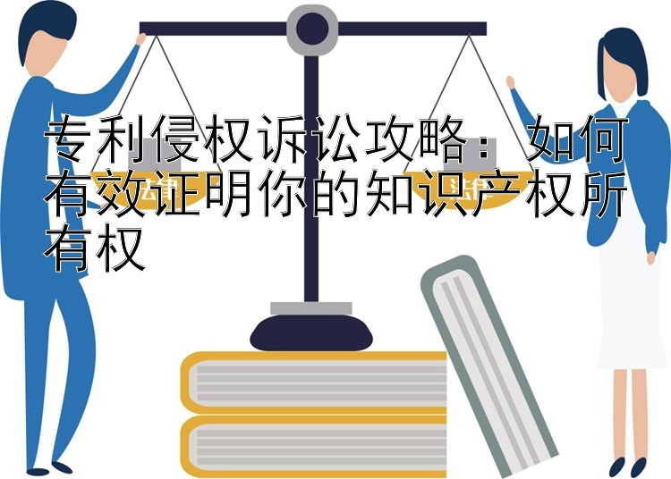 专利侵权诉讼攻略：如何有效证明你的知识产权所有权