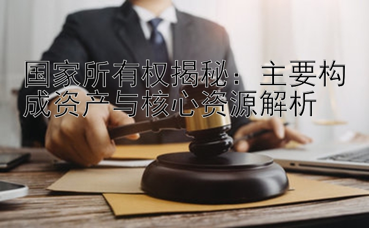 国家所有权揭秘：主要构成资产与核心资源解析