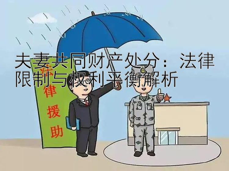 夫妻共同财产处分：法律限制与权利平衡解析