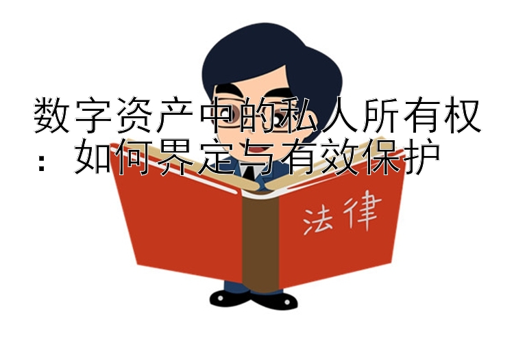 数字资产中的私人所有权：如何界定与有效保护