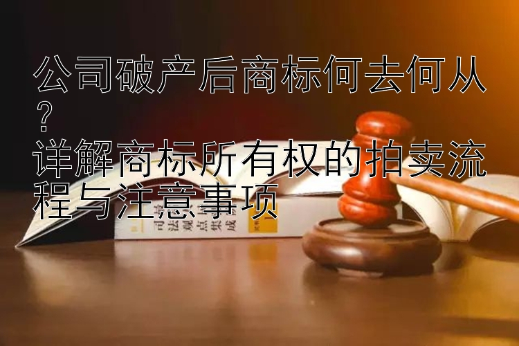 公司破产后商标何去何从？  
详解商标所有权的拍卖流程与注意事项